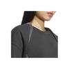 Adidas Travel Outdoor Series Comfortable Crew Neck Sun Protection Long Sleeve T-Shirt Women T-Shirts Carbon-Black JY8069