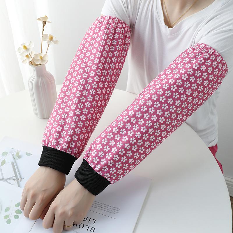 Öl- und Fleckenbeständige Polyester-Baumwoll-Armschoner für Damen & Herren - Schützende Arbeits- und Reinigungsärmel für Herbst und Winter
