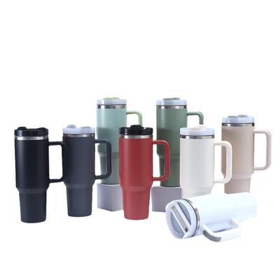 40oz Eisbecher Edelstahlbecher Autobecher der zweiten Generation mit Henkelbecher Kalter Autobecher