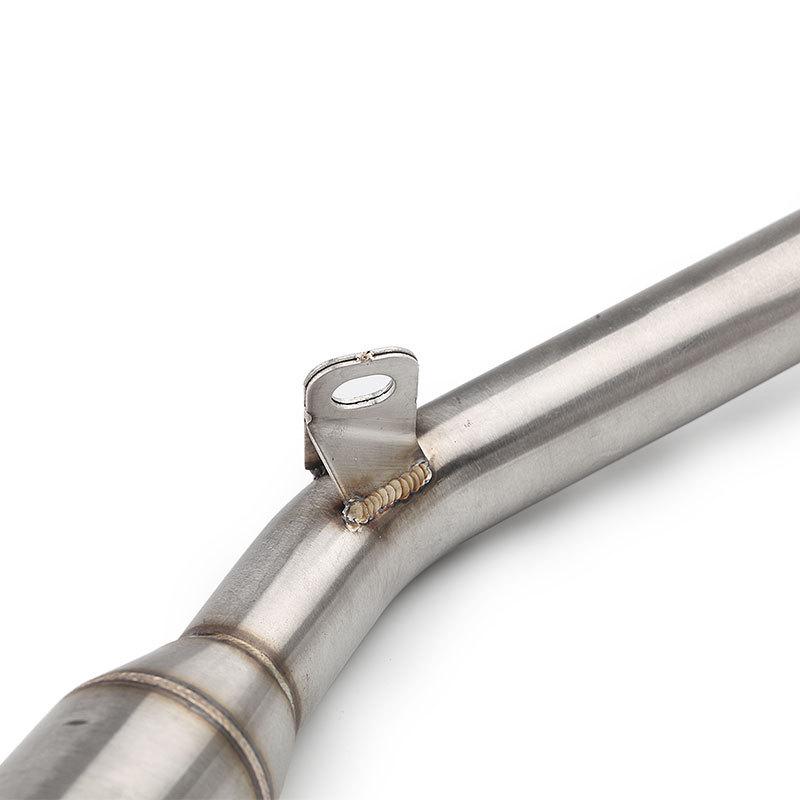 Tuyau d'échappement avant en acier inoxydable pour moto Z125 pour NINJA Z125