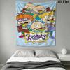 Rugrats Theme Pattern Home Decor Tapestry, Wall Hanging, Decorative RV Wall Cloth.XGT0914188