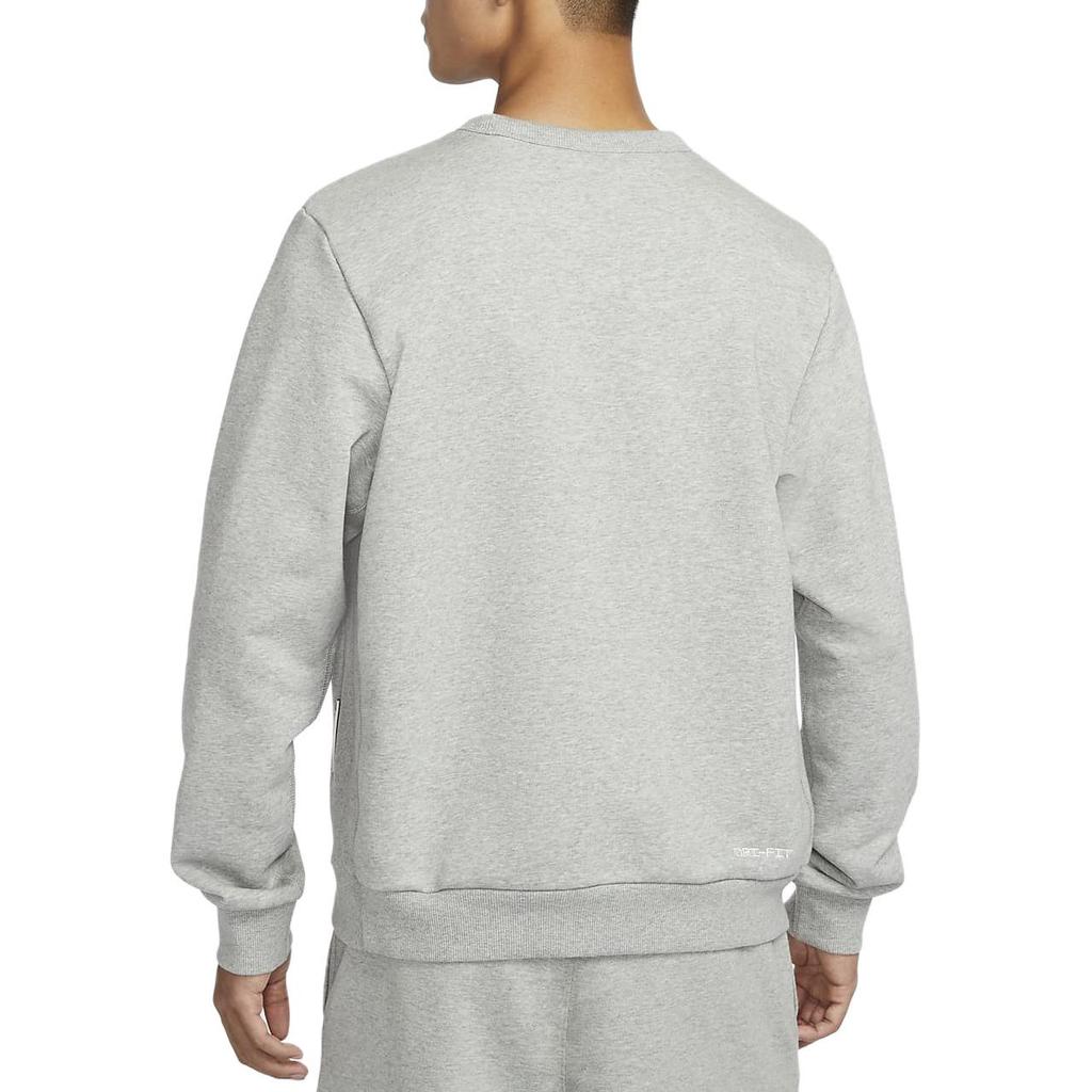 Nike Standard Issue Dri-Fit Quick-Dry Basketball Crewneck Sweatshirt Men Sweatshirt Gray FZ0221063