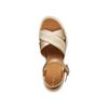 Geox Women S Comfort Wedge Heel Strap Sandal Meliconia Gold 8gx0eg6m8d