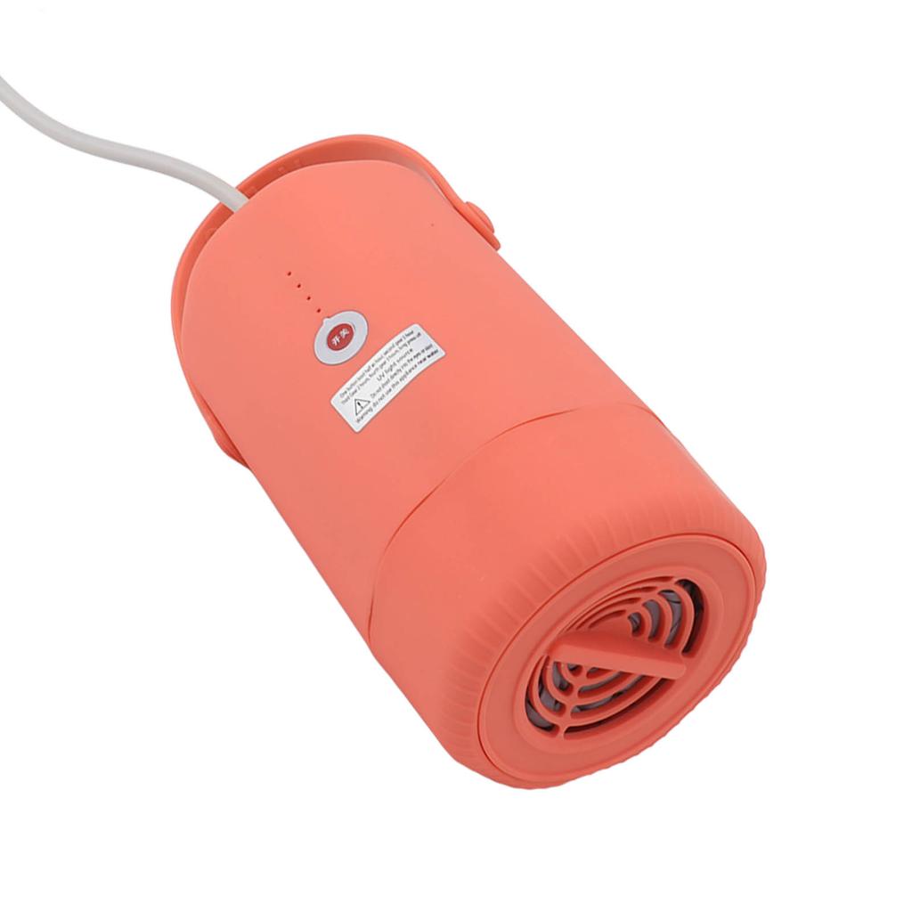 Portable Clothes Dryer Small Dryer Machine with Shoe Drying Pipe for Travel Home Laundry Orange
