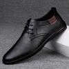 Fashion British Style Leather Oxford Shoes for Men Casual Luxury Shoes Outdoor Comfy Business Formal Antiskid Driving Shoes Mocassins