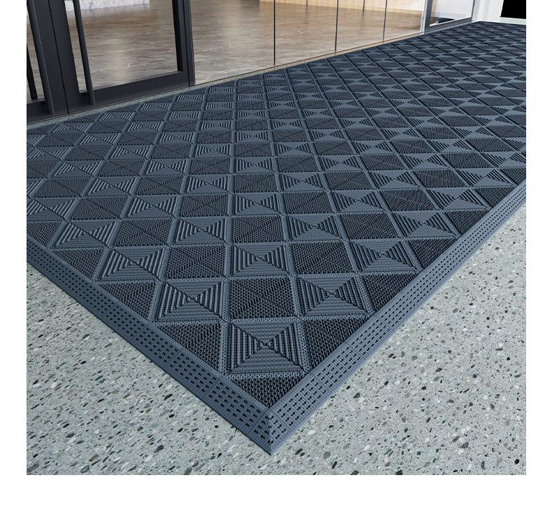 Three-in-One Anti-Slip Entrance Mat for Hotels and Malls