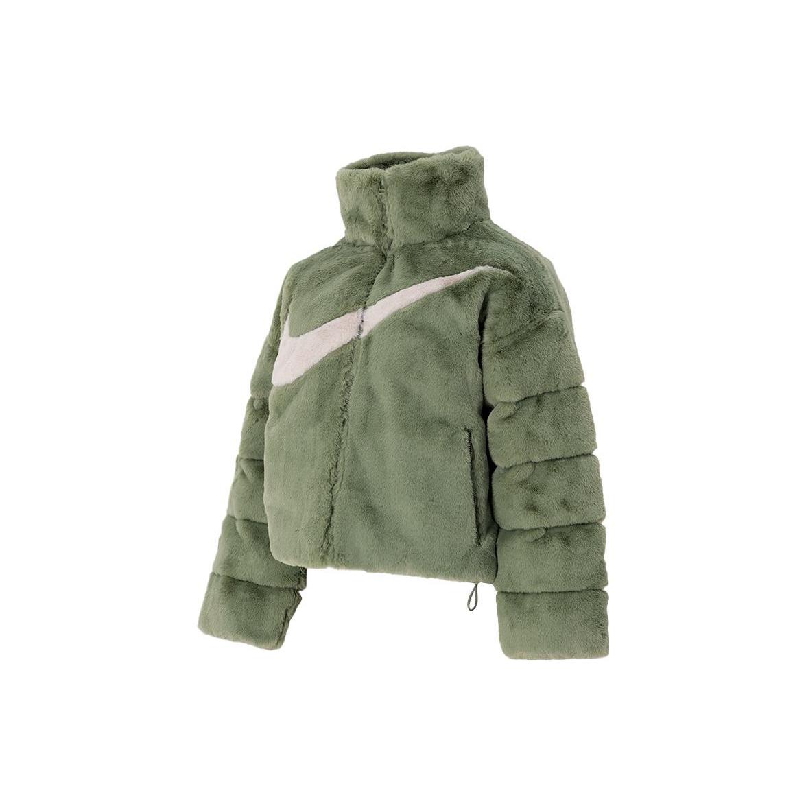 

New Nike Velvet Jackets Women s Green FN0461-386 M
