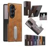 Kabelloses Laden Magnetische Handyhülle Für Für Samsung Galaxy Z Fold 7 6 5 4 3 Lederhülle Ständer Halterung Handyhülle Stoßfest