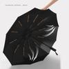 Windproof Large Umbrella 24-Rib Sun and Rain Proof Umbrella for 2 People
