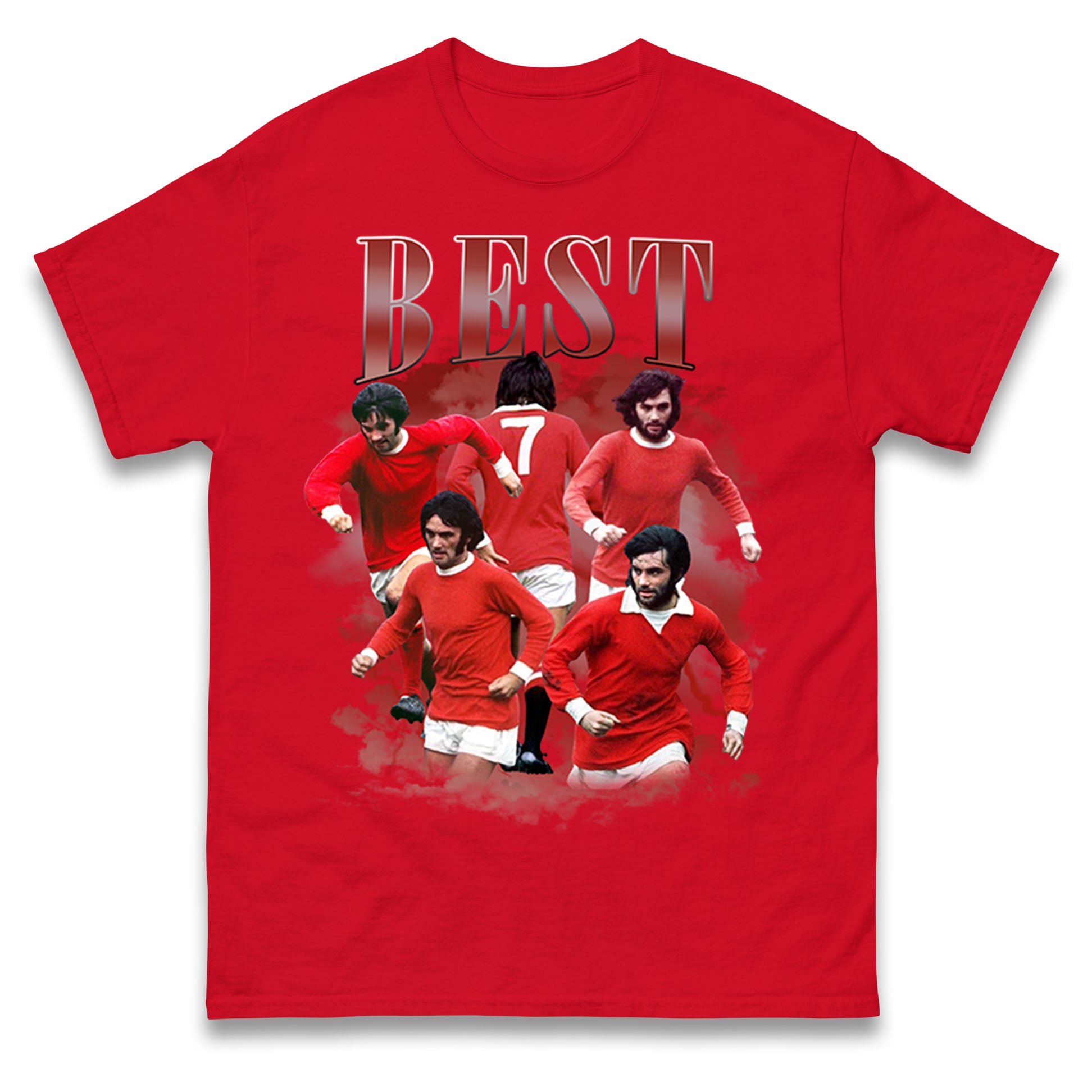 

George Best Mens T Shirt Womens Tops Tees S