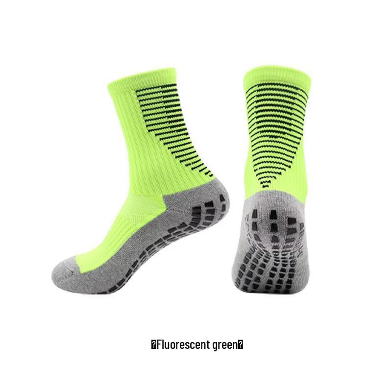 Men's Non-Slip Mid-Calf Athletic Socks