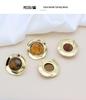 Hong Kong Retro Pearl Stud Earrings with S925 Silver Needle