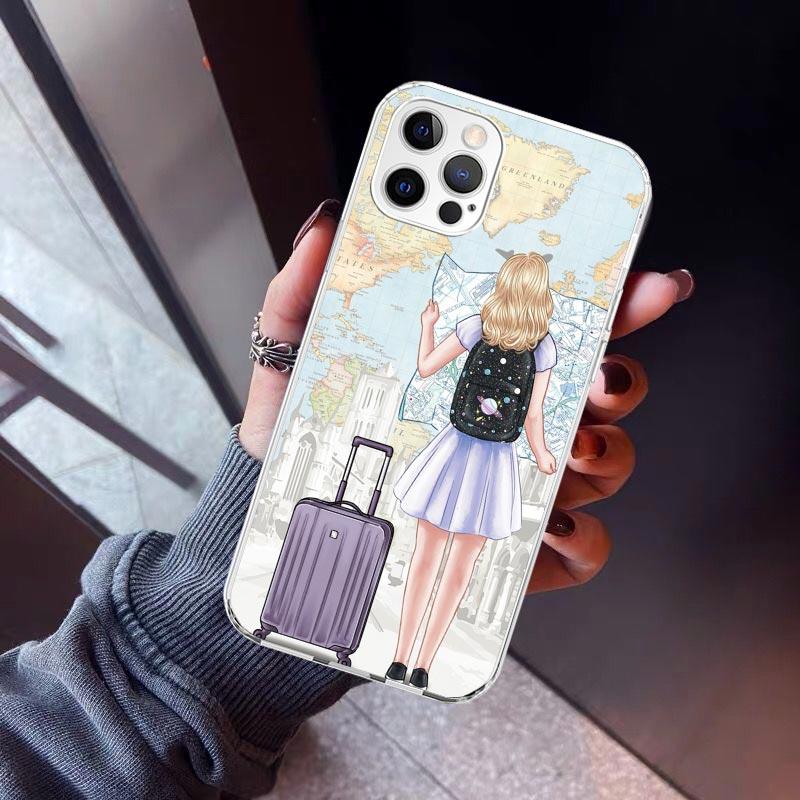 Girls Best Friends Forever BFF Phone Case For iPhone 17 Air 16 15 Pro Max 14 Plus 13 Mini 12 11 Cover 7 8 SE Silicone Shell Prin