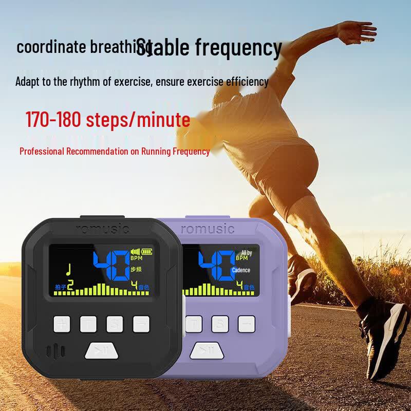 romusic S2 Electronic Running Metronome Watch