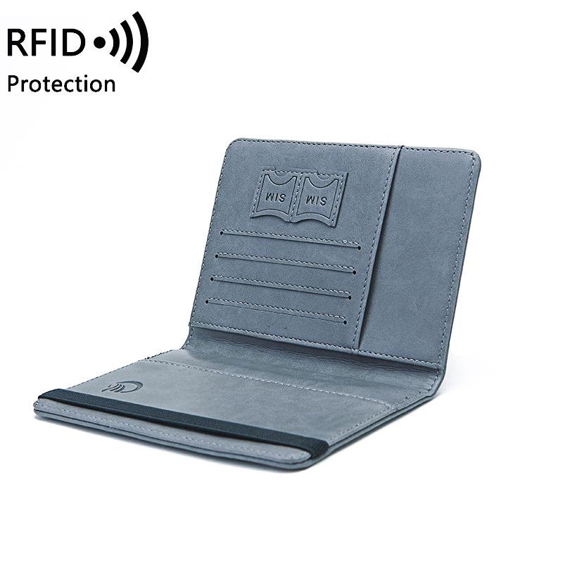 RFID Passport Holder: Multifunctional Travel Wallet for Ticket, Card & Document Protection