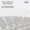 Langsha Men's Pure Cotton Anti-Odor No-Show Socks