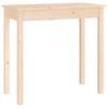 Vidaxl Stolik Konsolowy, 80X40X75 Cm, Lite Drewno Sosnowe