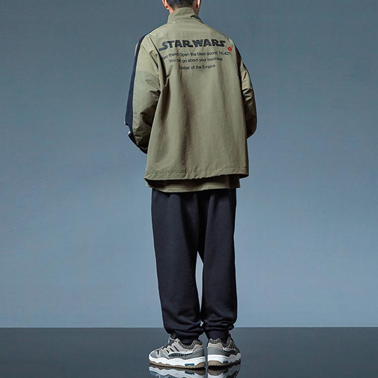 Li Ning X Star Wars Cuffed Loose Fit Sports Pants Men Pants Black AKLR371-2