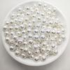 100g/50g Round Imitation Pearl ABS Beads Spacer Loose Beads Jewelry Making Findings DIY Bracelet Earrings Necklace Jewelry Making Accessories