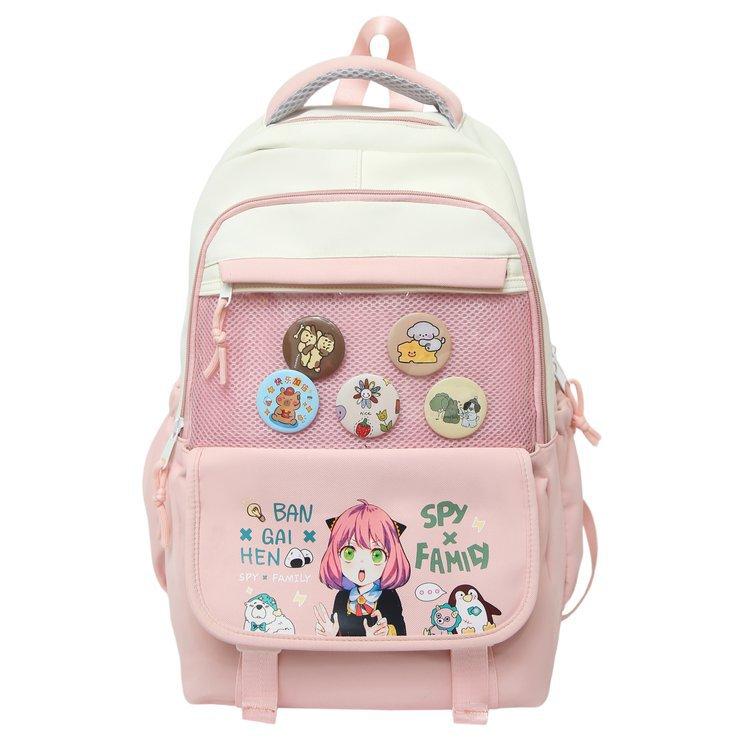 Schoolbag Japanese cute ins high value versatile large capacity schoolbag primary school students junior high school students backpack
