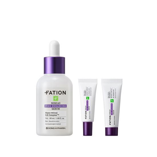 FATION Northcanine Trouble Pore Elasticity Serum 50ml Promotion (+5ml + 5ml Cream)