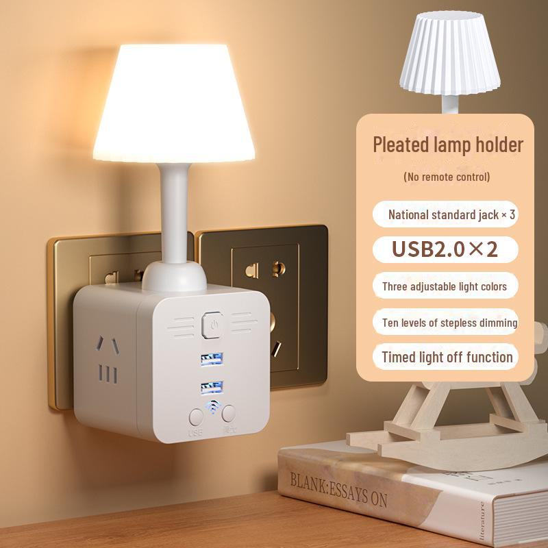 Nachtlichtsteckdose mit Fernbedienung: Weiches, augenfreundliches Licht zum Füttern des Babys und für den Einsatz im Schlafzimmer