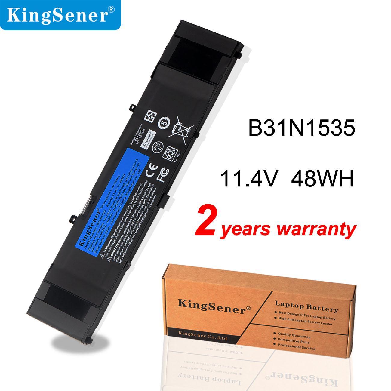 

Kingsener B31N1535 аккумулятор для ноутбука ASUS ZenBook UX310 UX310UA UX310UQ UX410 UX410UA UX410UQ U4000U U400UQ RX310U 11,4 В 48WH