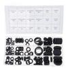 125Pcs Rubber Hole Plug Assortment 8 Different Size Cabinet Chair Hole Covers Soft Sealing Hole Caps Dust Plugs