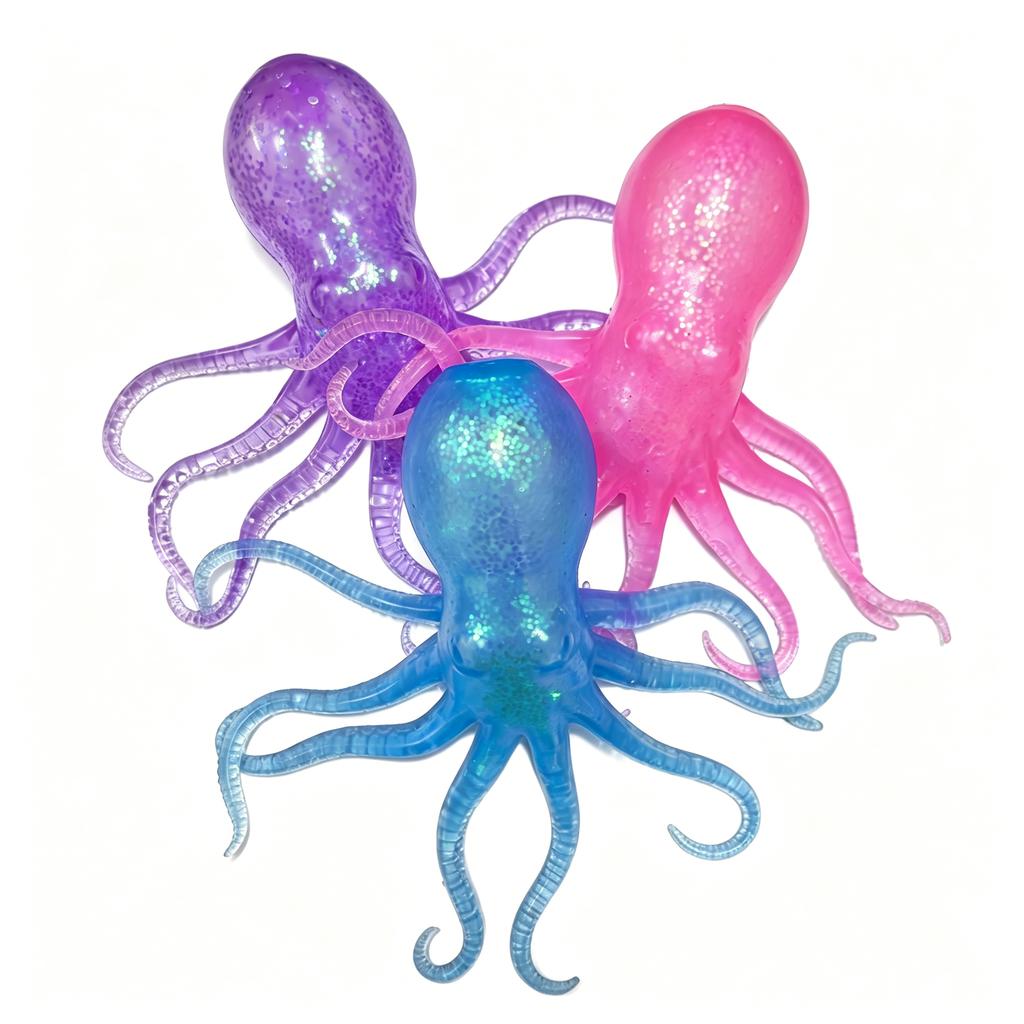 Nuovo Giocattolo Spremibile Medusa Fidget Prodotto Medusa Sollievo dallo Stress Rilassante Morbido Oggetto da Spremere Anti-Ansia Per la Concentrazione