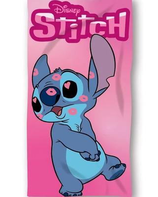 Stitch pamuklu banyo havlusu - Lilo ve Stitch banyo havlusu