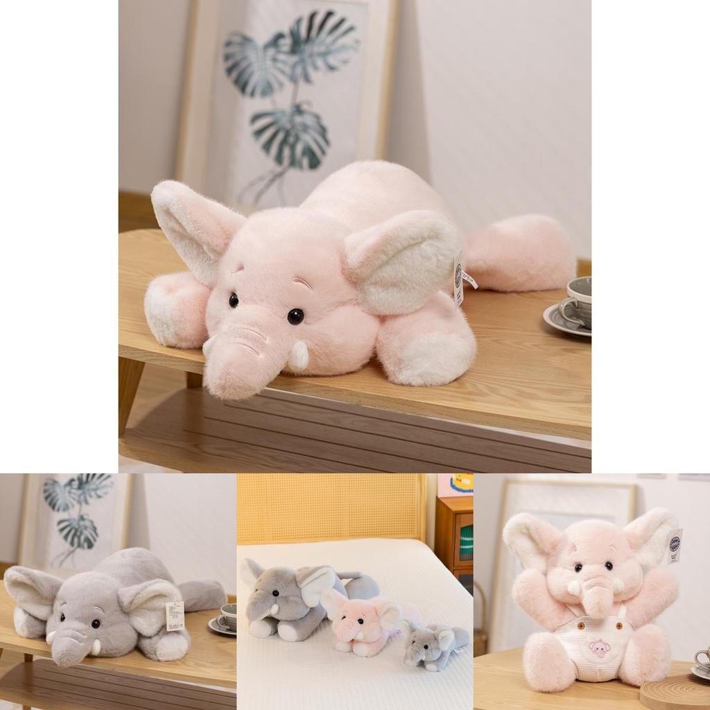 Adorable Elephant Plush Toy For Kids Soft Stuffed Animal Doll Perfect For Birthdays