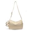 2025 retro bag simple solid color underarm bag women's casual fresh and fashionable shoulder bag women's bag foreign style small bag