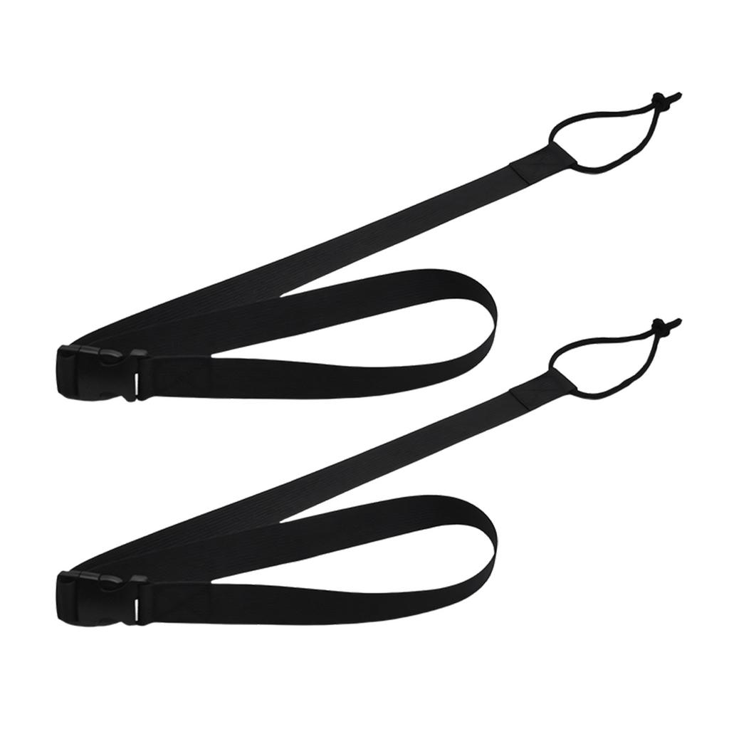 2Pcs Light Weight Ski Equipment Tie Strap Snowboard Leash with Buckle For Convenient Storage And Travel Easy to Use