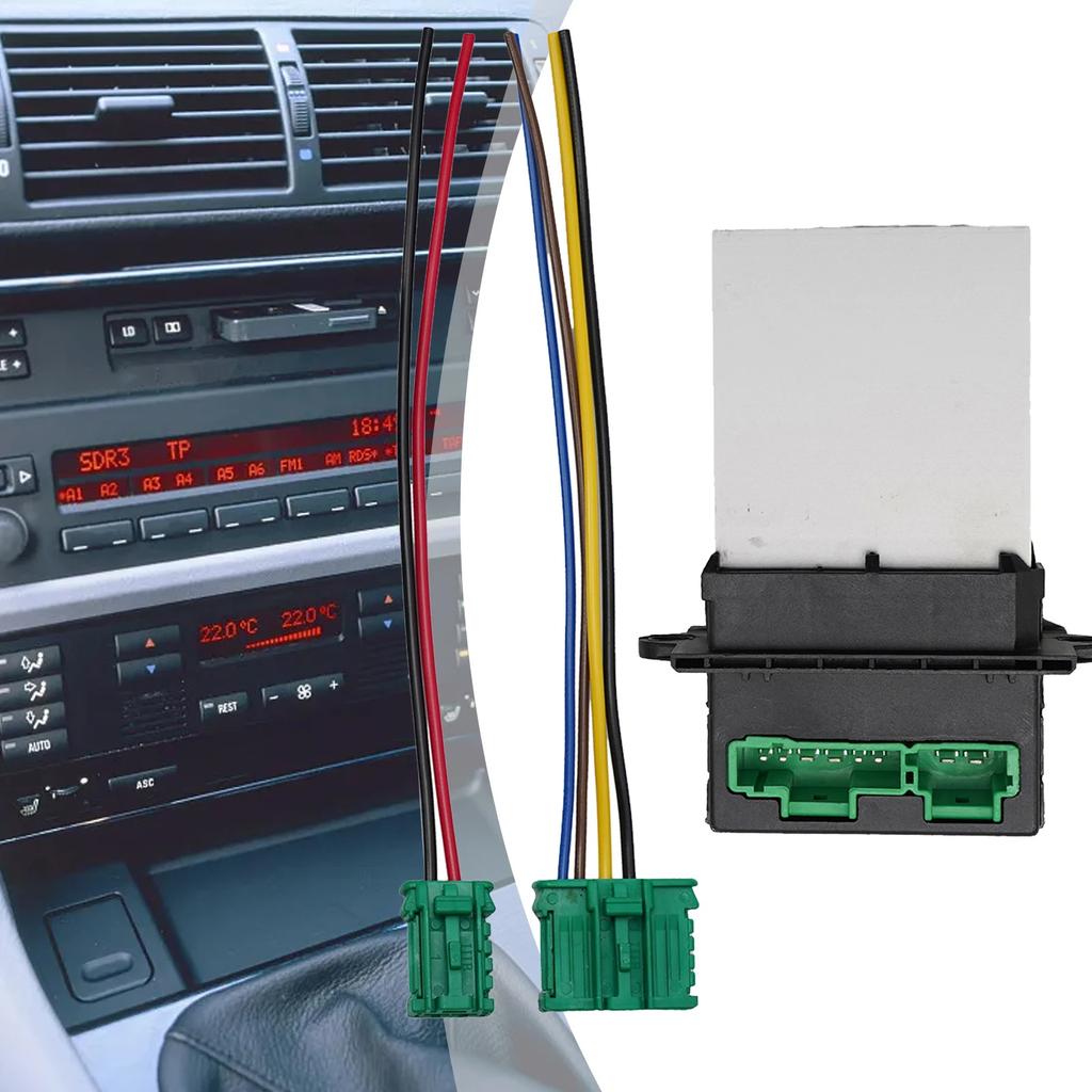 Precise Engineered Heater Fan Resistor Multiple Vehicle Compatibility Weatherproof Connection System T1000948E F657165W