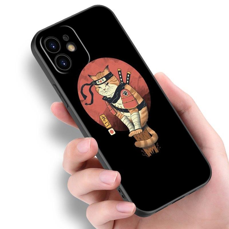 

Чехол JAMULAR Neko Ramen Japan Cat Anime для Apple iPhone 14 13 12 Mini 11 Pro Max 7 8 XR X XS 7 8 Plus SE 2020 2022 iPhone SE 2022