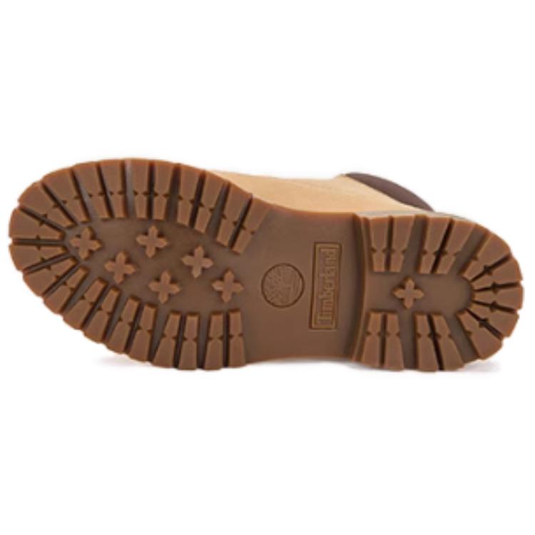 Timberland Leather Warm Waterproof Comfortable Versatile Short Outdoor Boots Women boots Light-Beige A2R3K