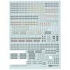 Tamiya 1/35 Detail Up Parts Series No.41 German Army Africa Corps/Waffen-SS Rank Decal Plastic Model Parts 12641