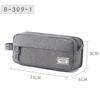 Large Capacity Multi-functional Pencil Case - Simple, Stylish, and Versatile Stationery Box for Primary School Students.