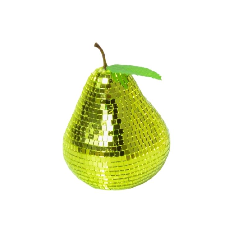 Disco Ball Decors Mirrored Disco Pear/Tomato/Carrot/Pepper Light Reflectings Disco Ball Table Decorations Home Decors