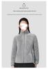 Plus Size Women's Fleece Jacket - Unisex Korean Style Thickened Hoodie for Autumn Winter