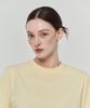 DUVETICA Mirasol Crop (Light Yellow) (Women'S Short Sleeve T-Shirt)