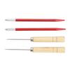Doll Wig Rooting Tool DIY Hair Rooting Reroot Copper Rod Wooden Handle Doll Hair Making Accessories for Home Doll Shop