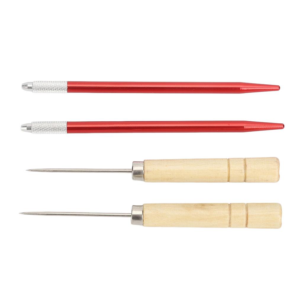 Doll Wig Rooting Tool DIY Hair Rooting Reroot Copper Rod Wooden Handle Doll Hair Making Accessories for Home Doll Shop