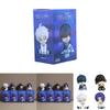 Adorable Blue Prison Chibi Figures Set Includes Four Unique Pvc Collectibles