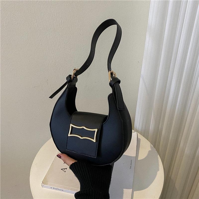 New Fashionable Small Square Bag High-end Texture Classic Solid Color Shoulder Bag for Women Ins Niche Cross-body Bag