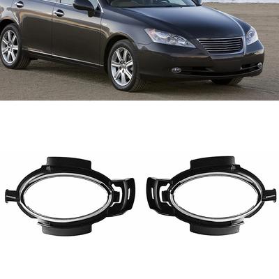1Pair Front Fog Light Bezel Bumper Bracket Trim For Lexus ES350 2007 2008 2009