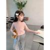 Girls Winter Thermal Base Layer Shirt Kids Stylish Half Turtleneck Long Sleeve Tee Baby Warm Inner Top