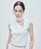 SSY Bermuda Back String Halter Neck White