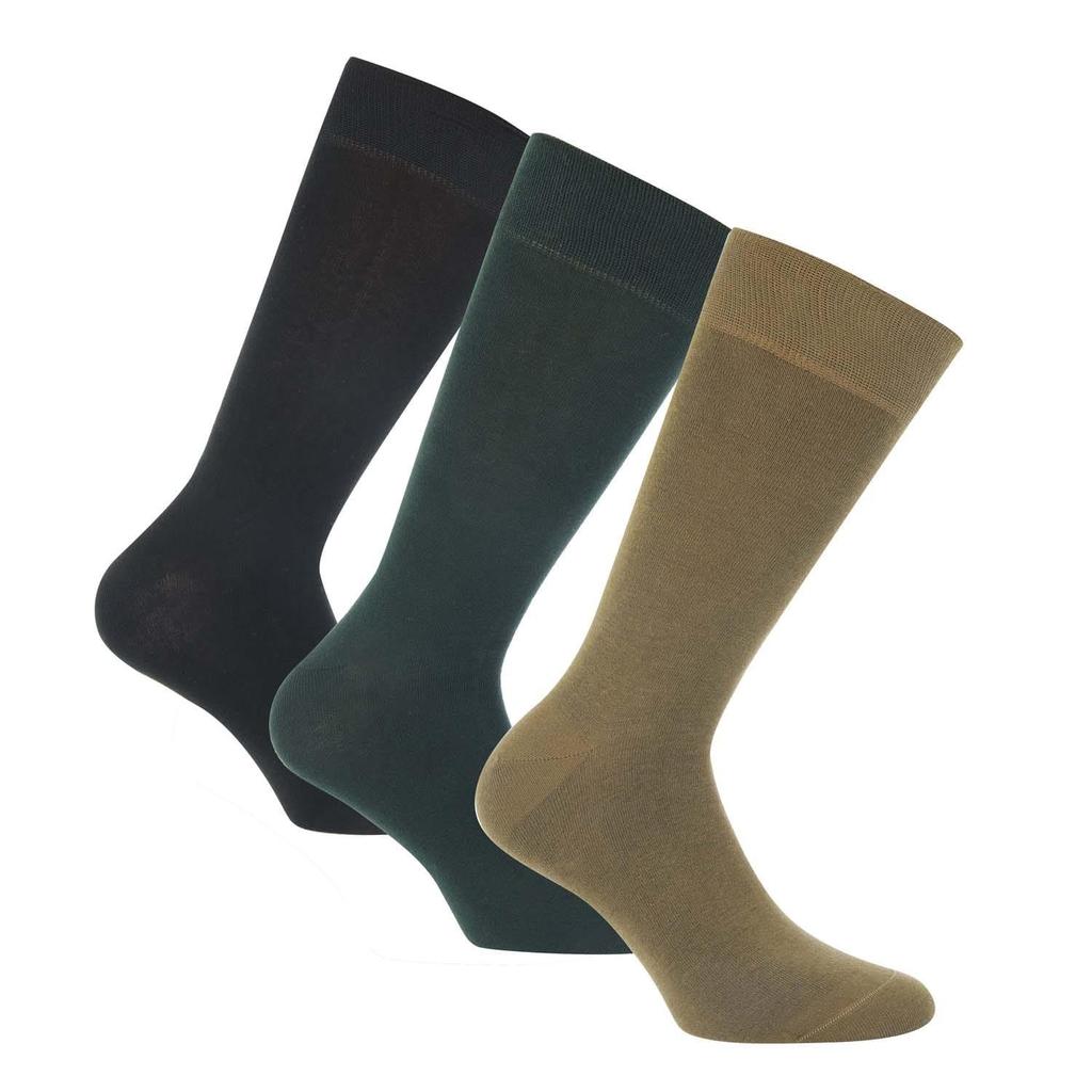 Lyle & Scott Unisex Adult Embroidered Logo Crew Socks (Pack of 3)