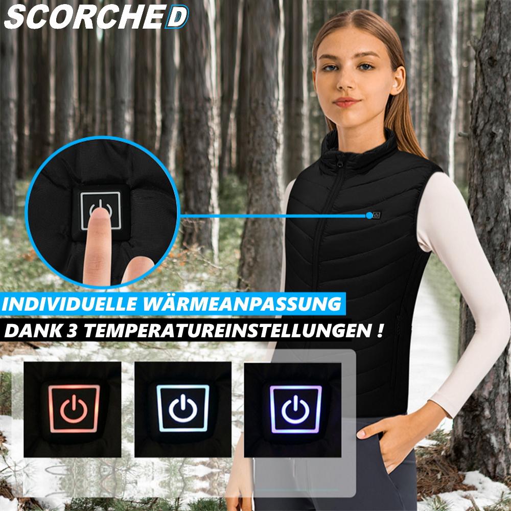 SCORCHED Premium Heated Jacket Heated Vest Heated Vest Jacket Winter USB - USB
